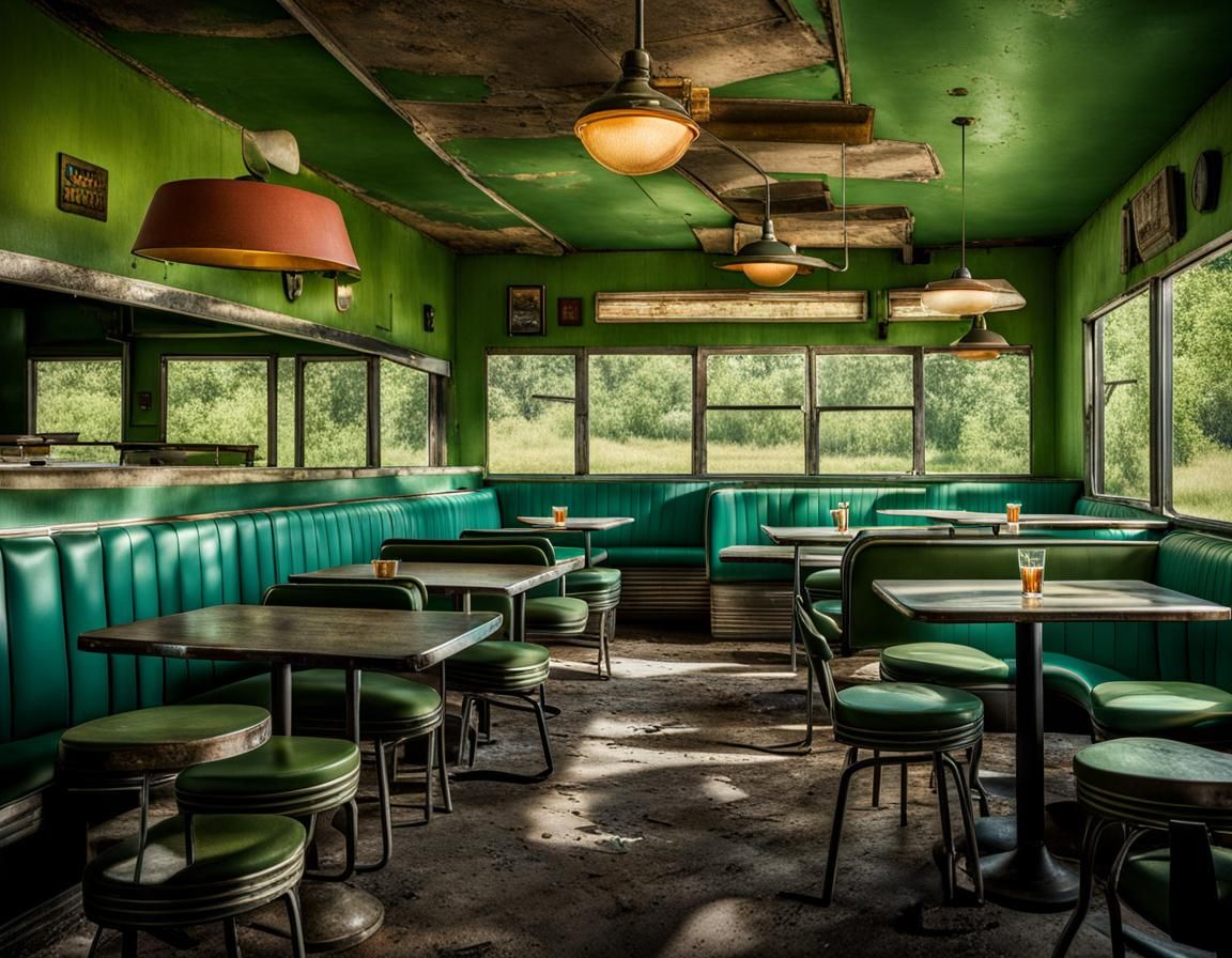 Abandoned  Diner
