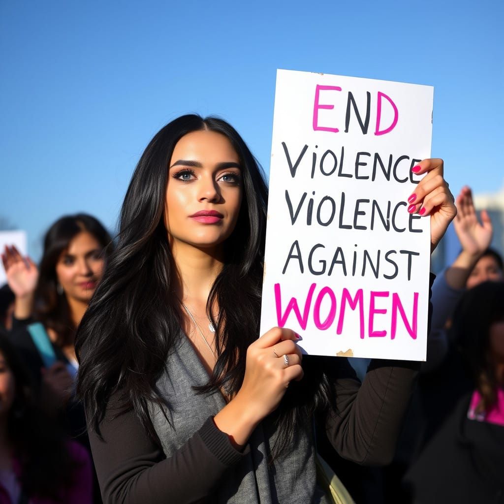 Women Unite Against Violence in a Powerful Chibi Art