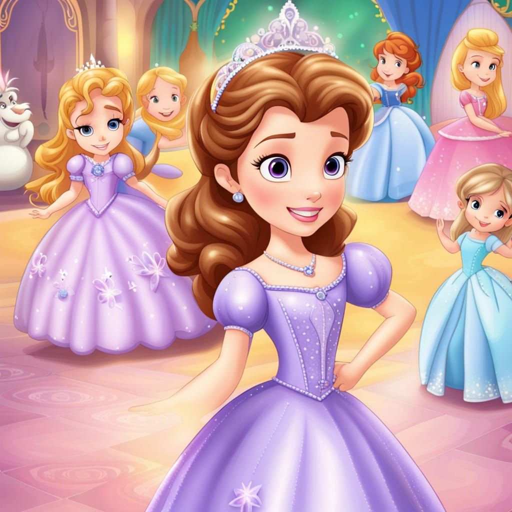 Sofia the First at Princess Ball