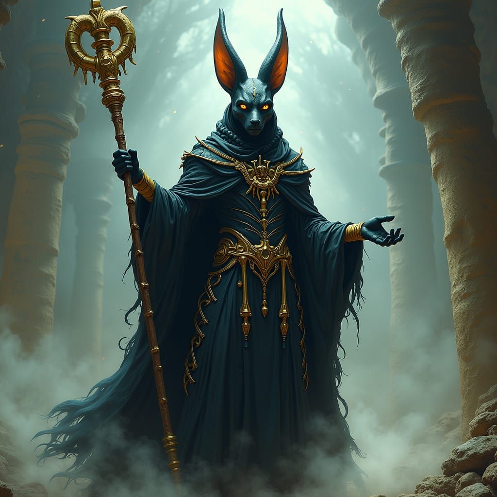 God of the Afterlife Collects Souls in Mysterious Realm