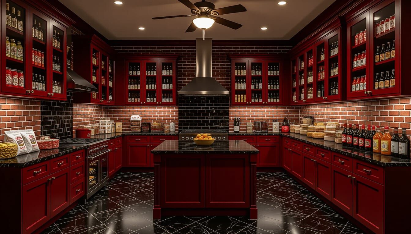 Victorian Storage Room Filled with Abundant Goods