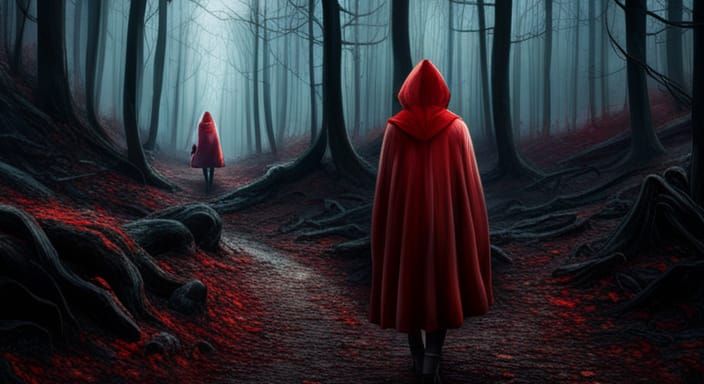 Hyperrealistic Horror: Little Red in Dark Forest