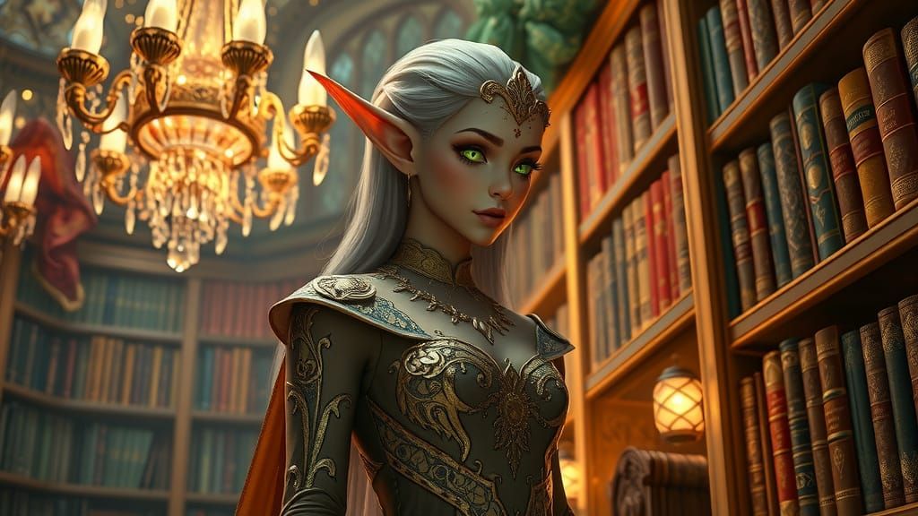Elf / Elve /0Elvin / Elven in the library