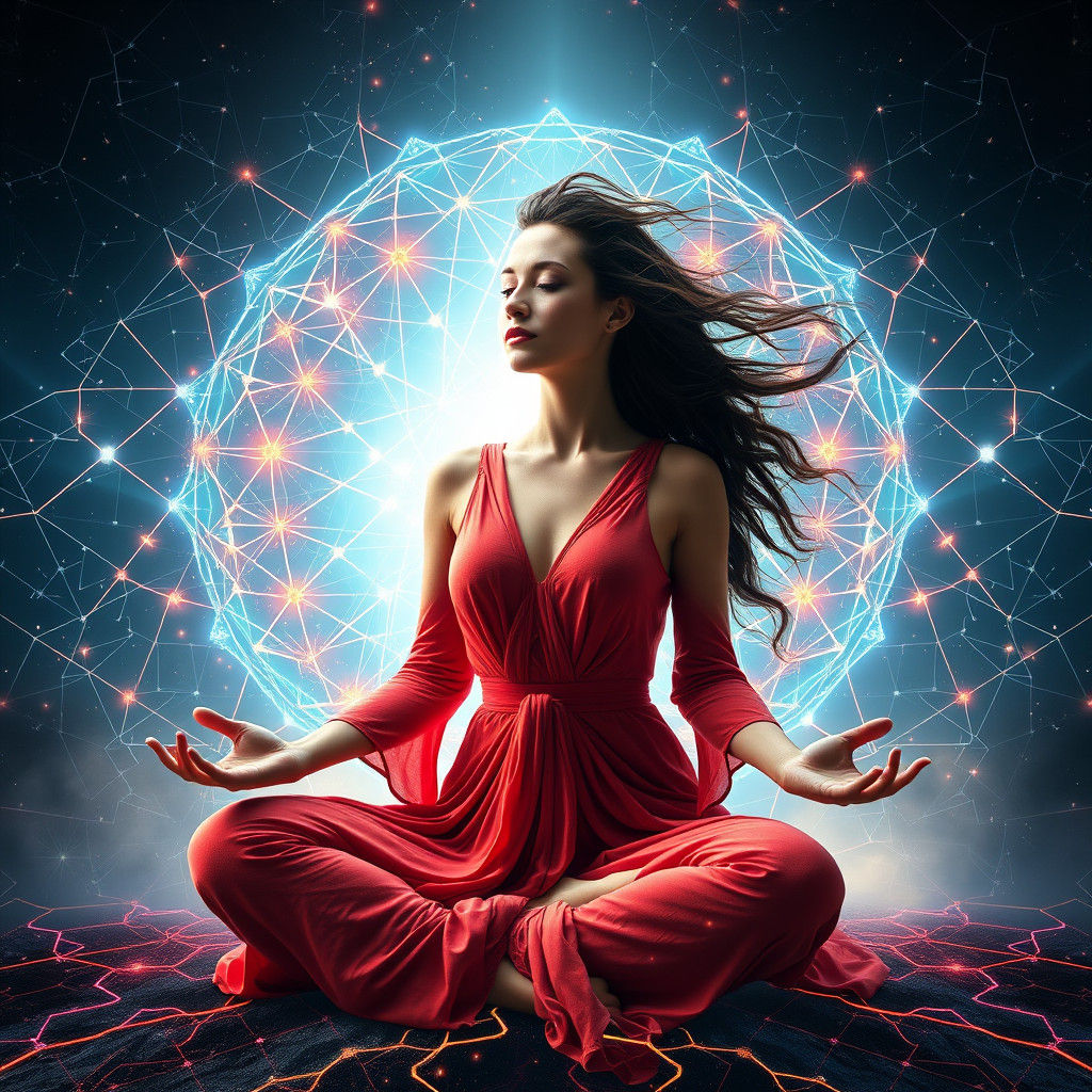 Meditative Fusion: Science and Consciousness in Surreal Styl...