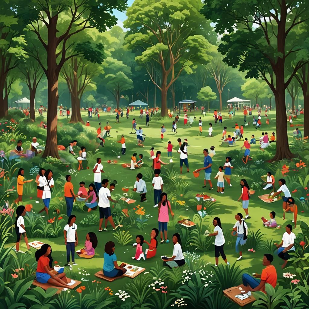 Holistic Health: Diverse Activities in Nature