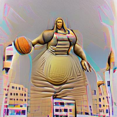 Image of a Large Woman