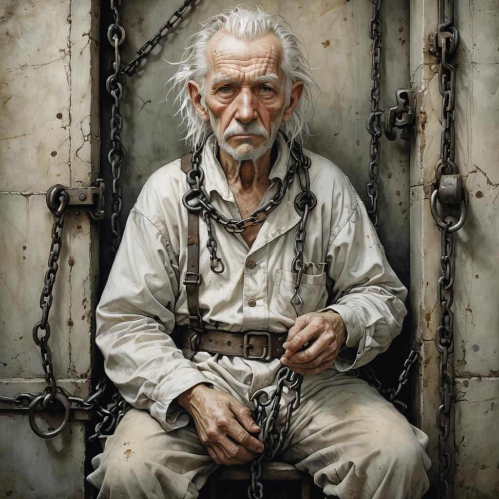 Surreal Shackles of Reality: Digital Art Illustration