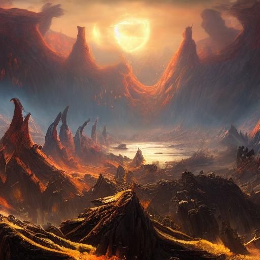 Epic Dragon Guardians of Albion: Fantasy Concept Art