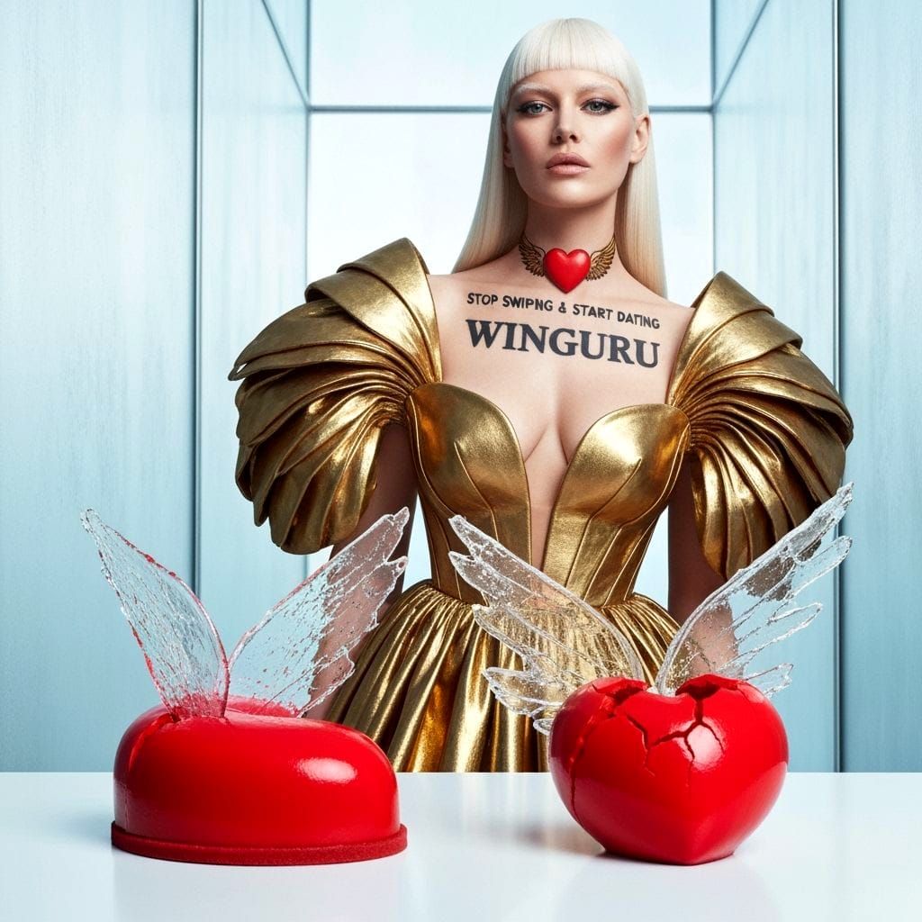 Glamorous Woman Reveals Broken Heart Entremet