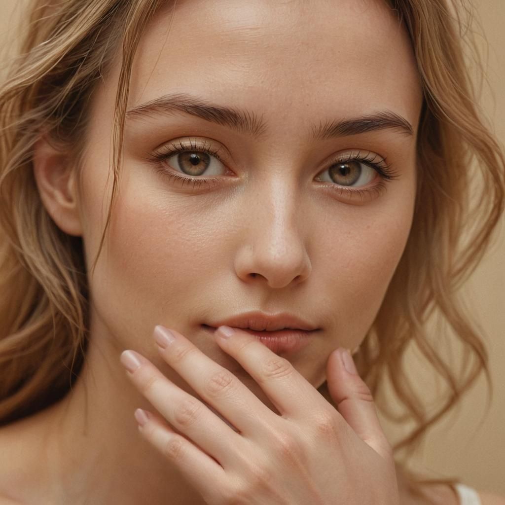 Photorealistic Image of Hyperfeminine Longing