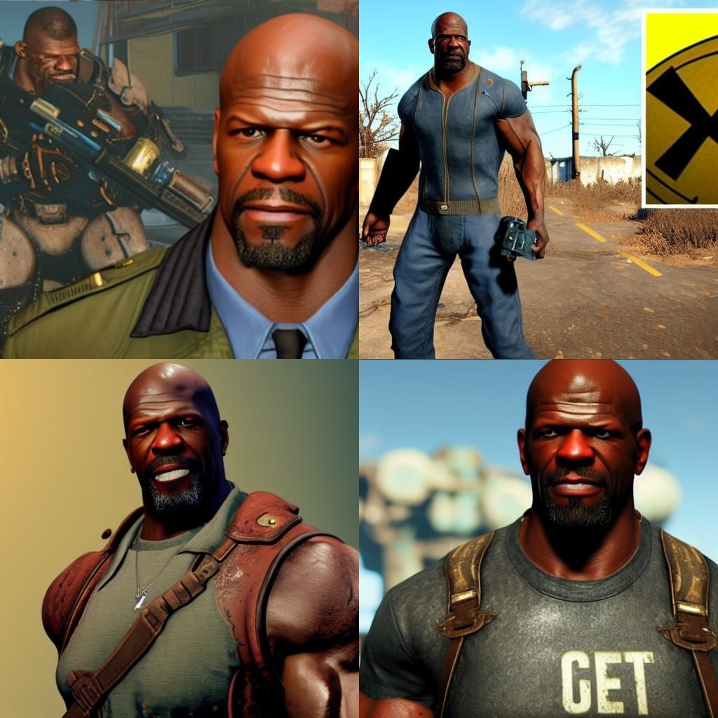Terry Crews in Fallout 4 Universe