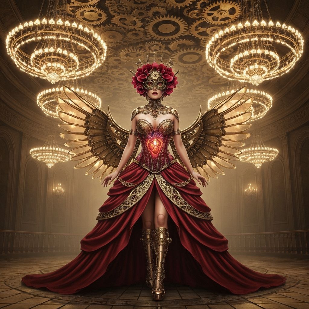 Steampunk Noblewoman at Celestial Masquerade