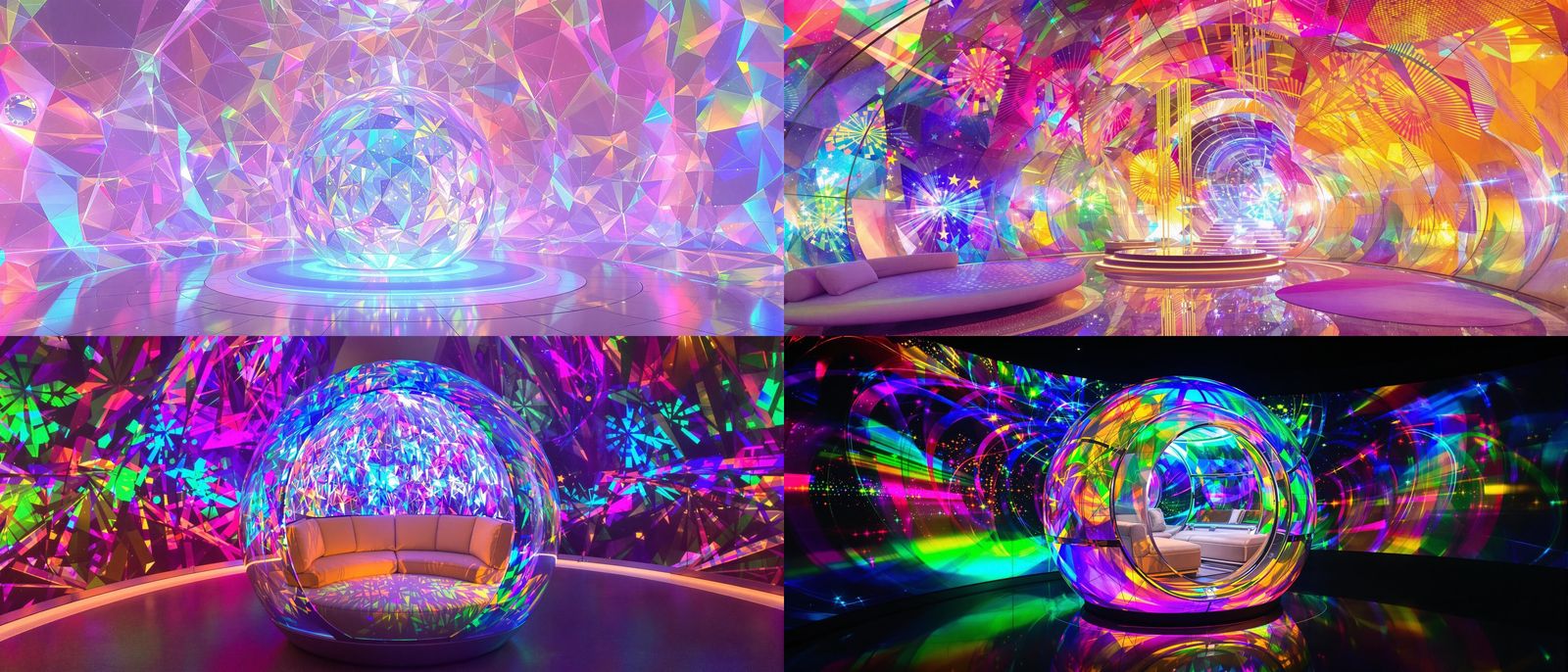 Colorful Soundproof Sphere Creates Relaxing Happy Space