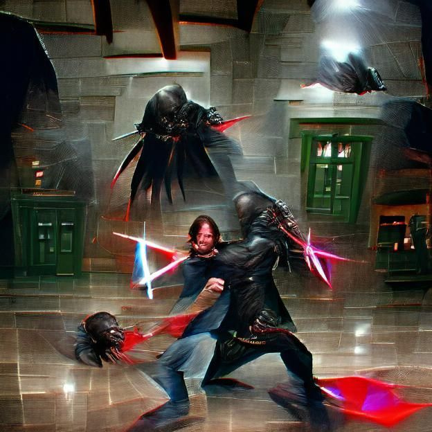 Epic Battle: Keanu Reeves vs Darth Vader