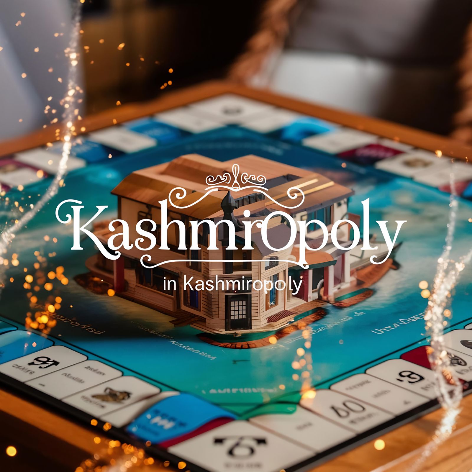 Kashmiropoly Board Game in High Resolution