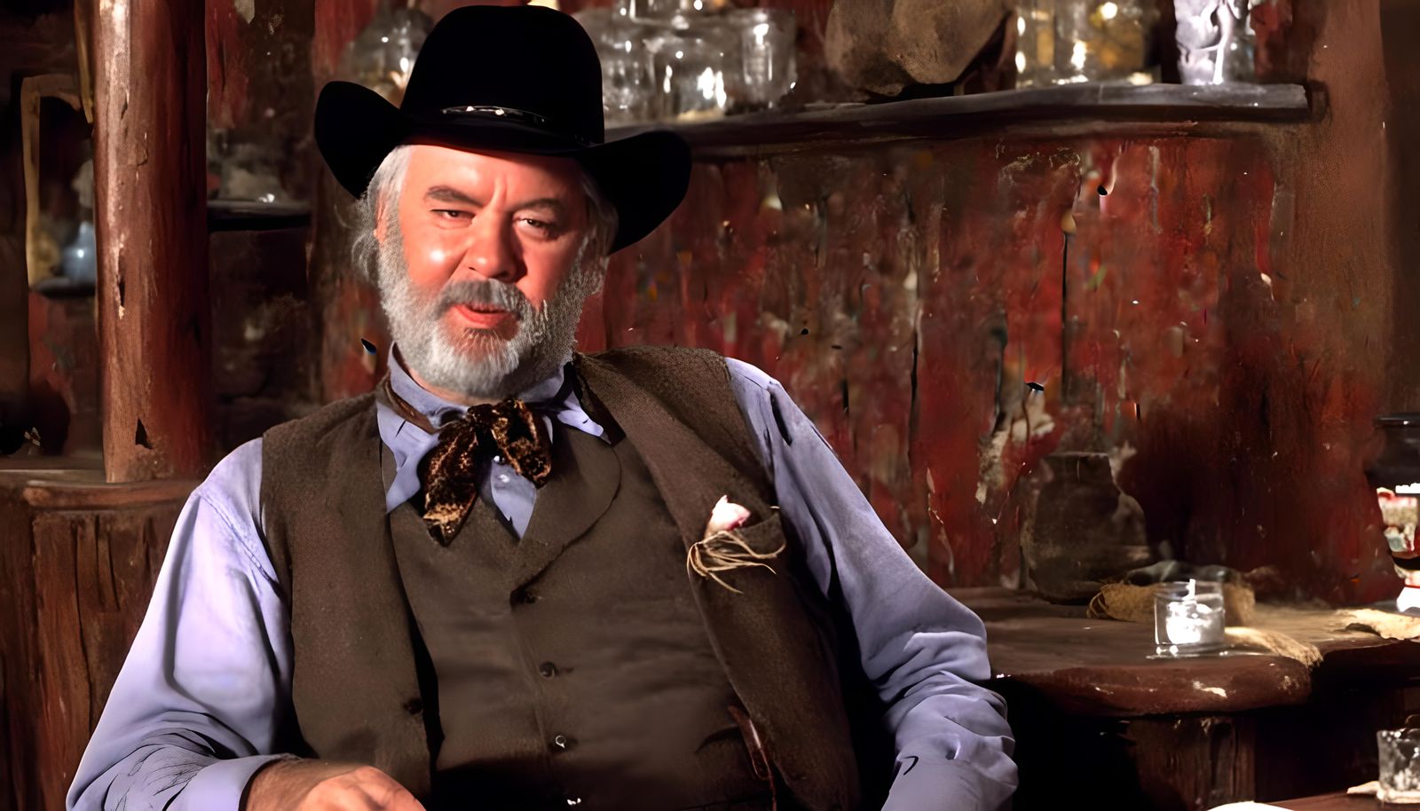 Wyatt Earp Enters Dodge City Saloon