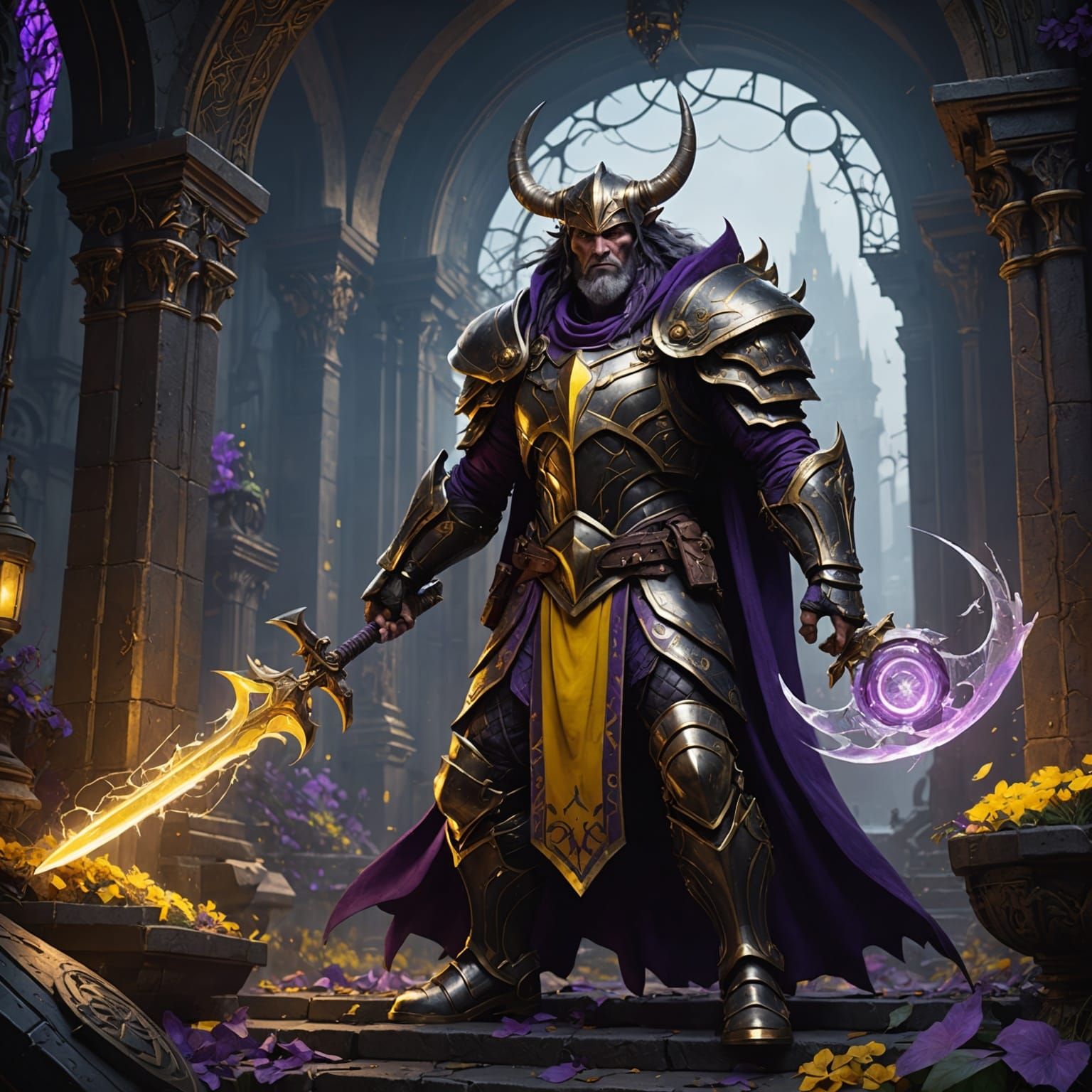 Thordak: Dark Fantasy Art Nouveau Masterpiece