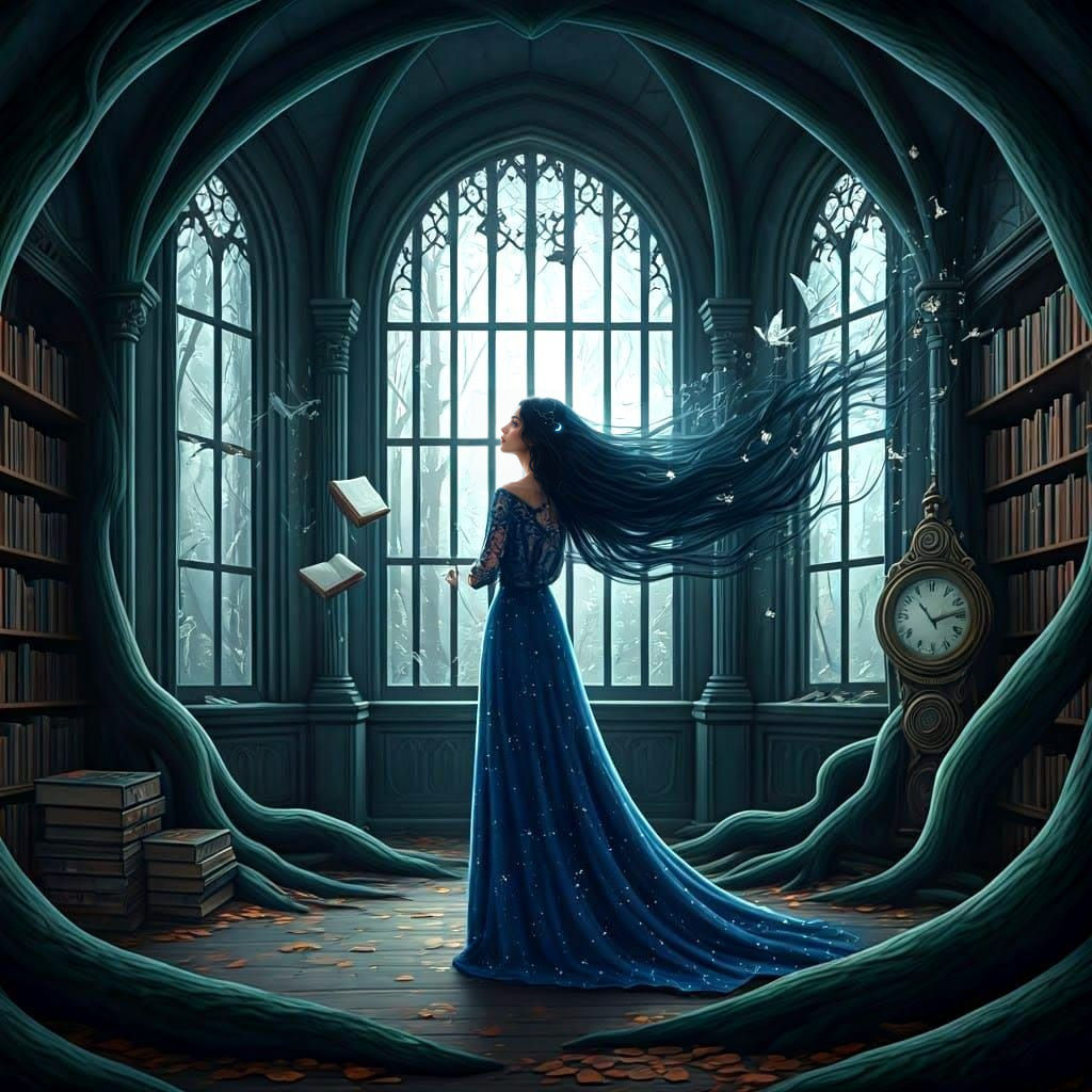 Whispers in the Forgotten Library of Dreams