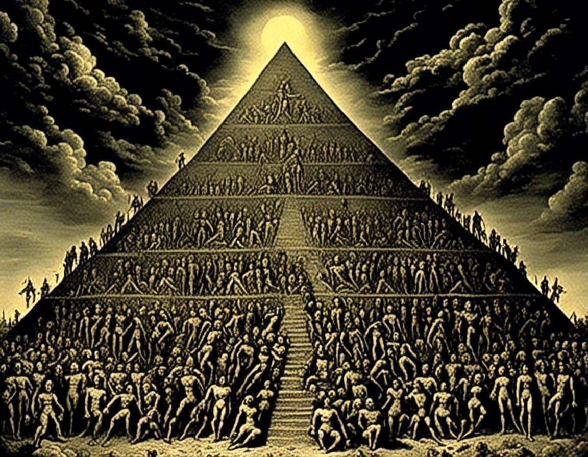illuminati pyramid- tower of Bable!