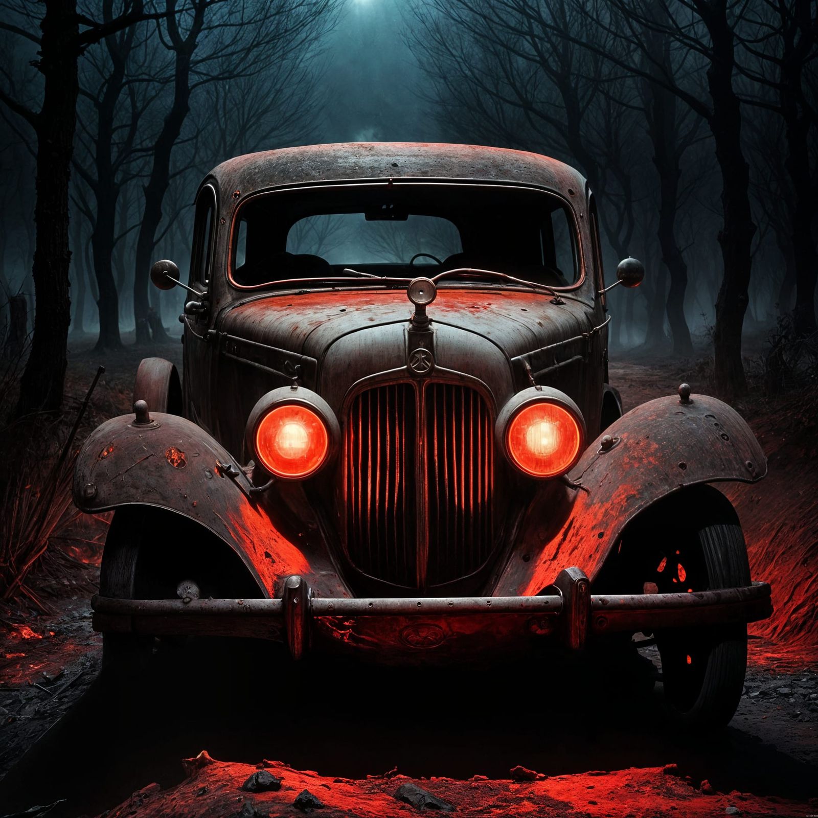 haunted car