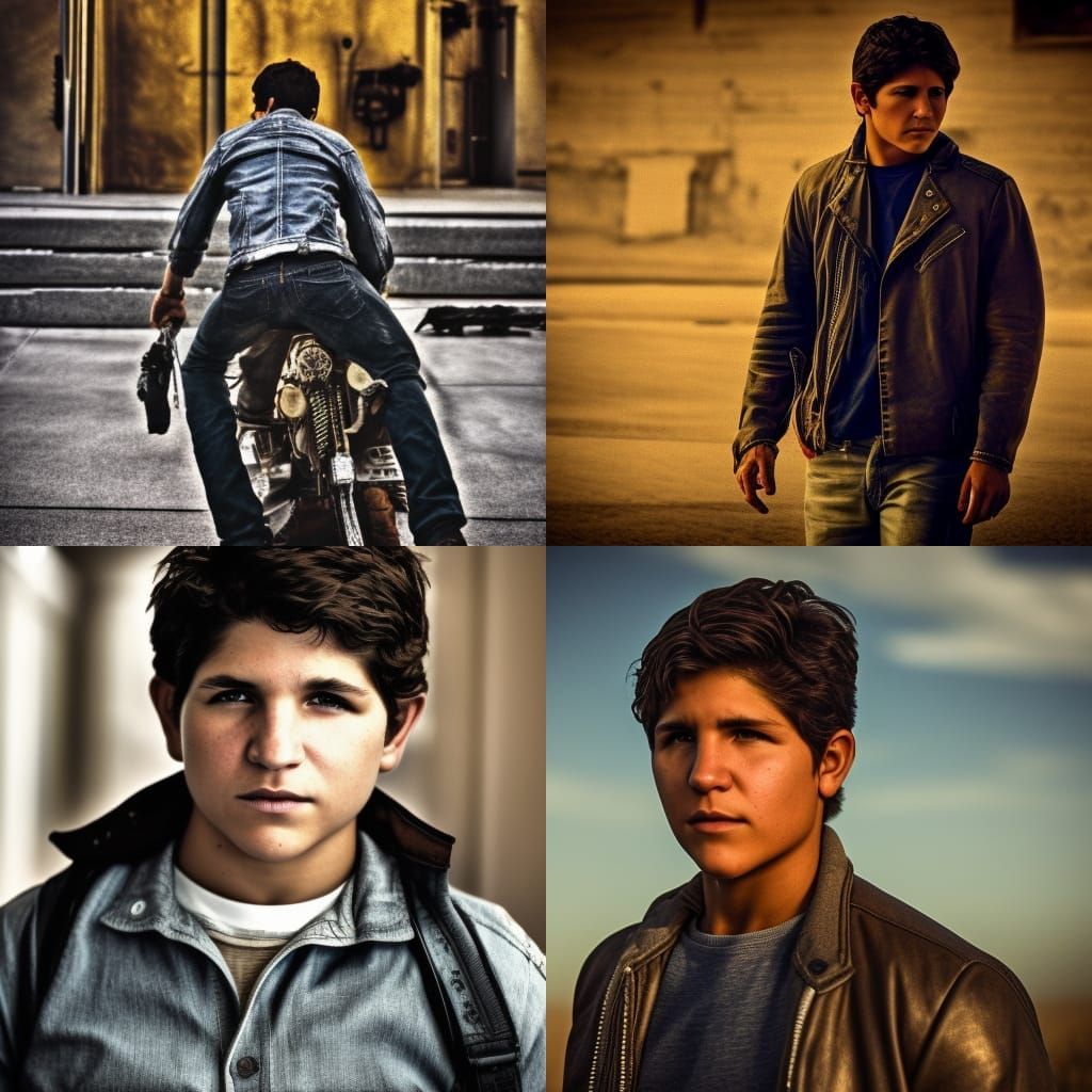 Hyperrealistic Portrait of Johnny Cade