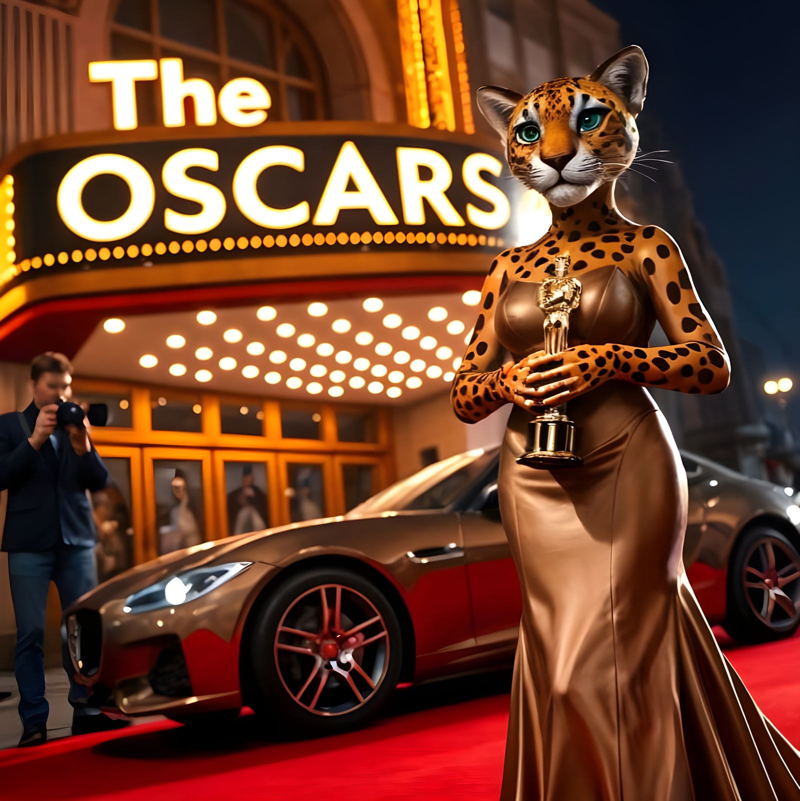 Jaguar at the Oscars