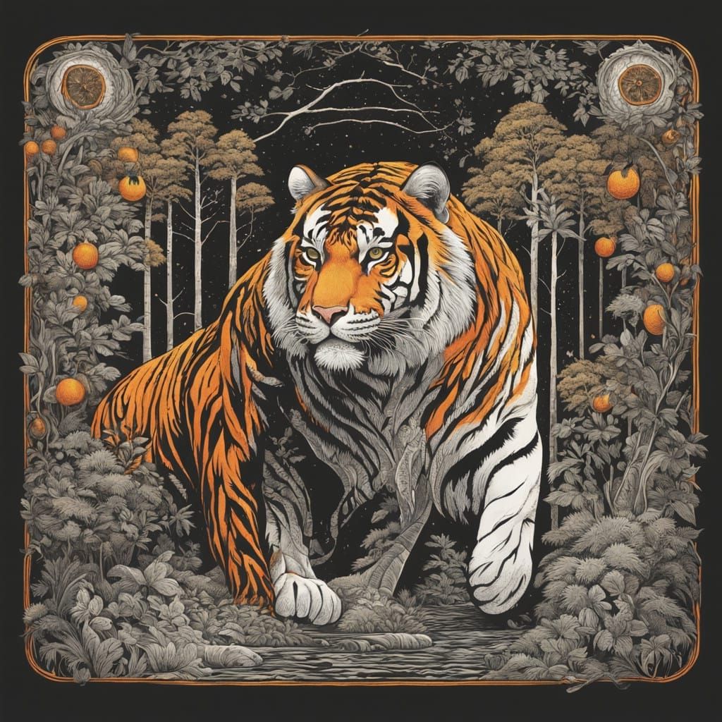 What immortal hand or eye, Could frame thy fearful symmetry?...