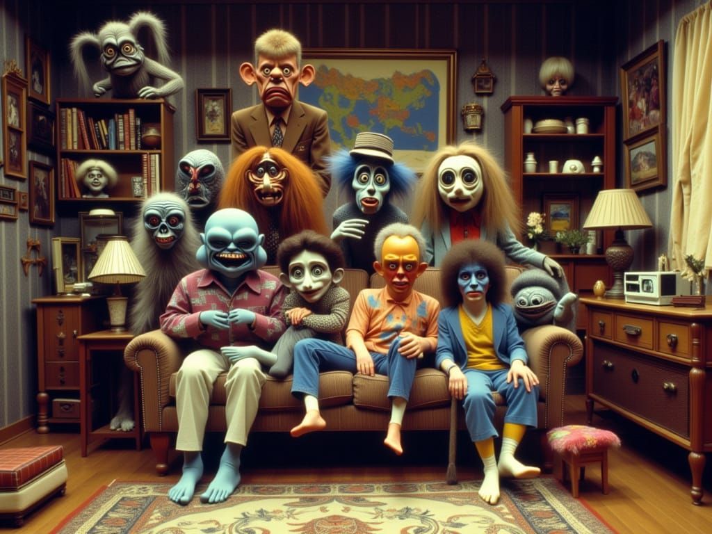 Sinister 80s Sitcom Scene: The Barnacles Family