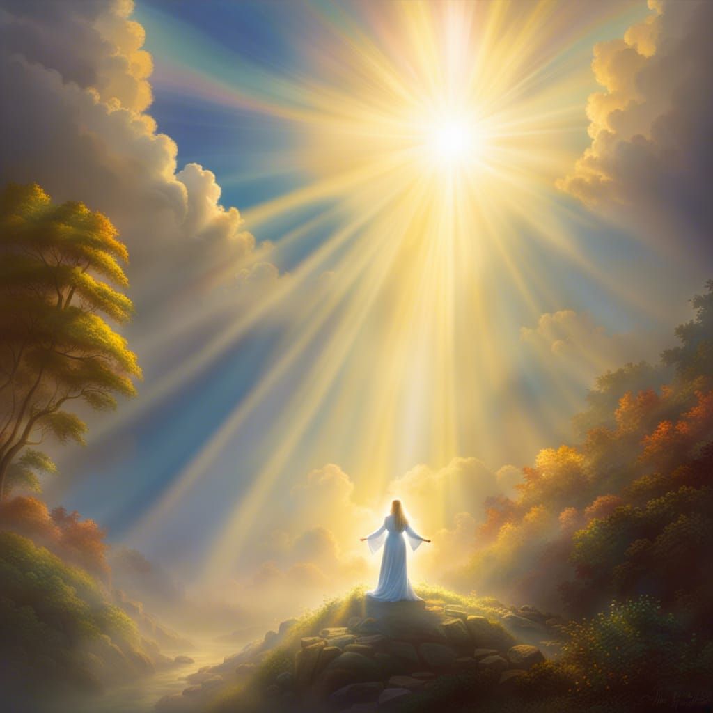 Astral Projection: Divine Sunshine in Soft Focus