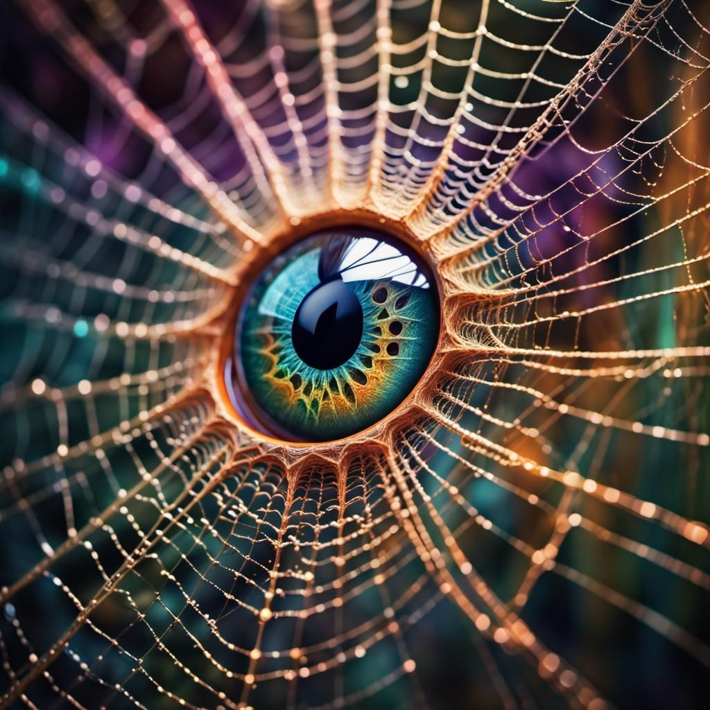 Cobweb Eye: Expressionist Abstract Art in Unreal Engine