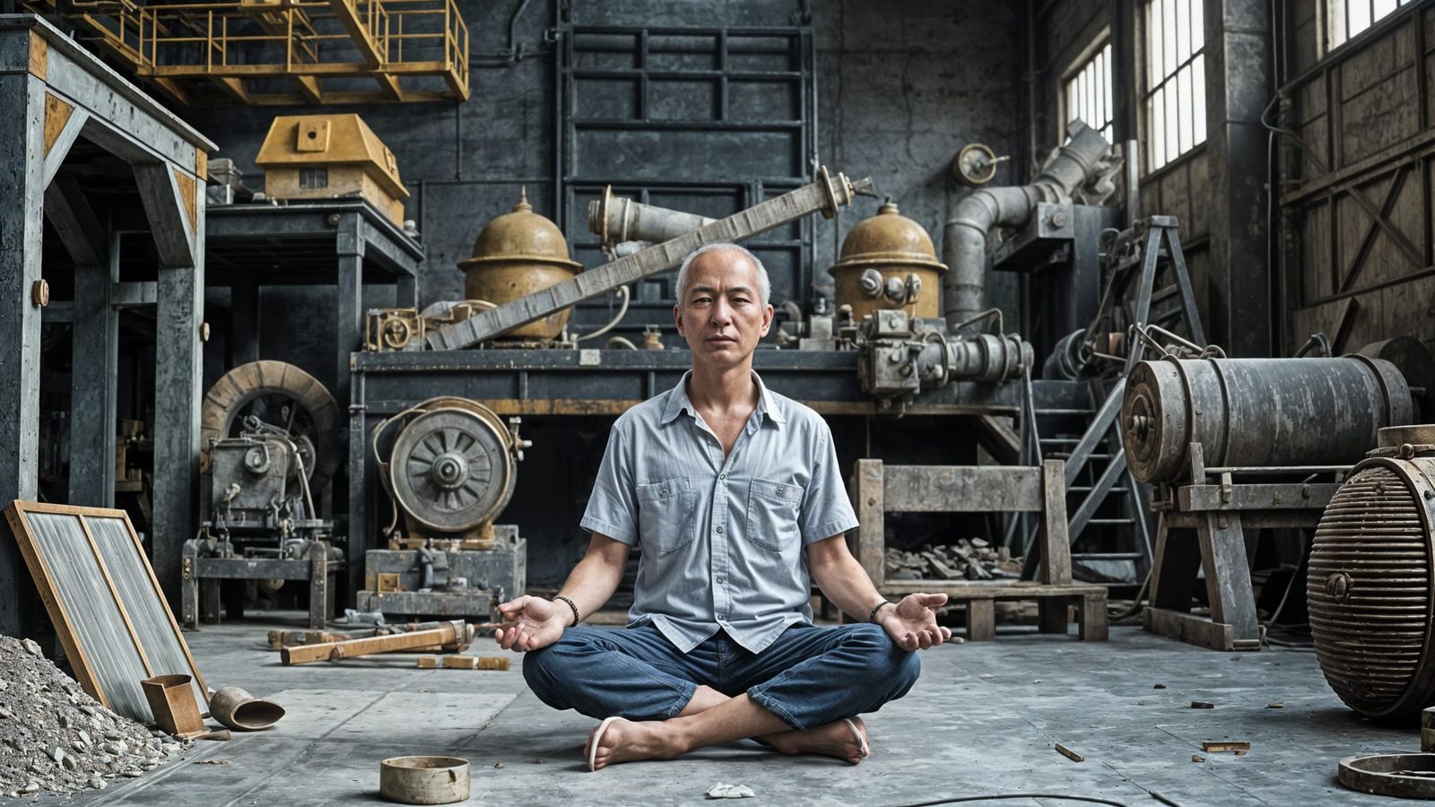 Zen Meets Mining: A Fluxus Art Fusion