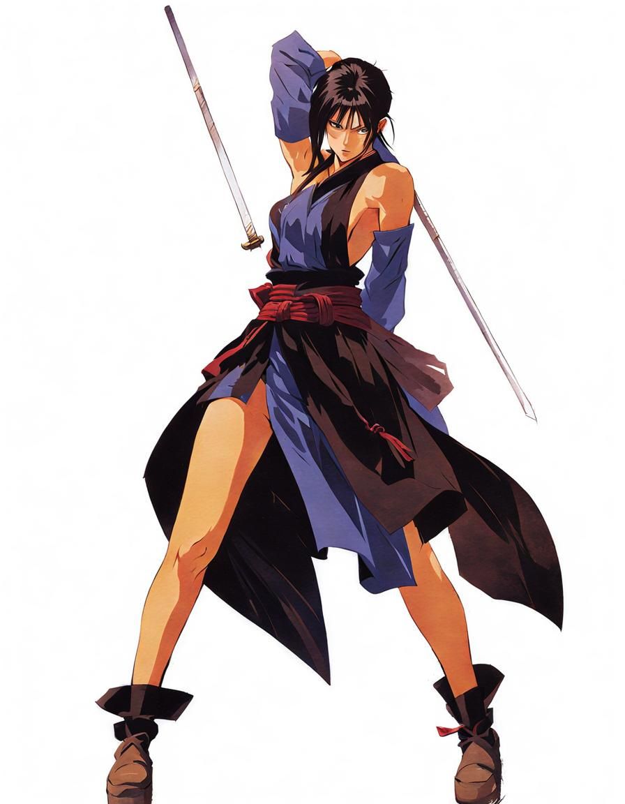 Keiko Kobayashi as Shiki: Detailed Concept Art