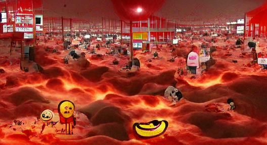 Infernal Landscape: A Vision of Hell