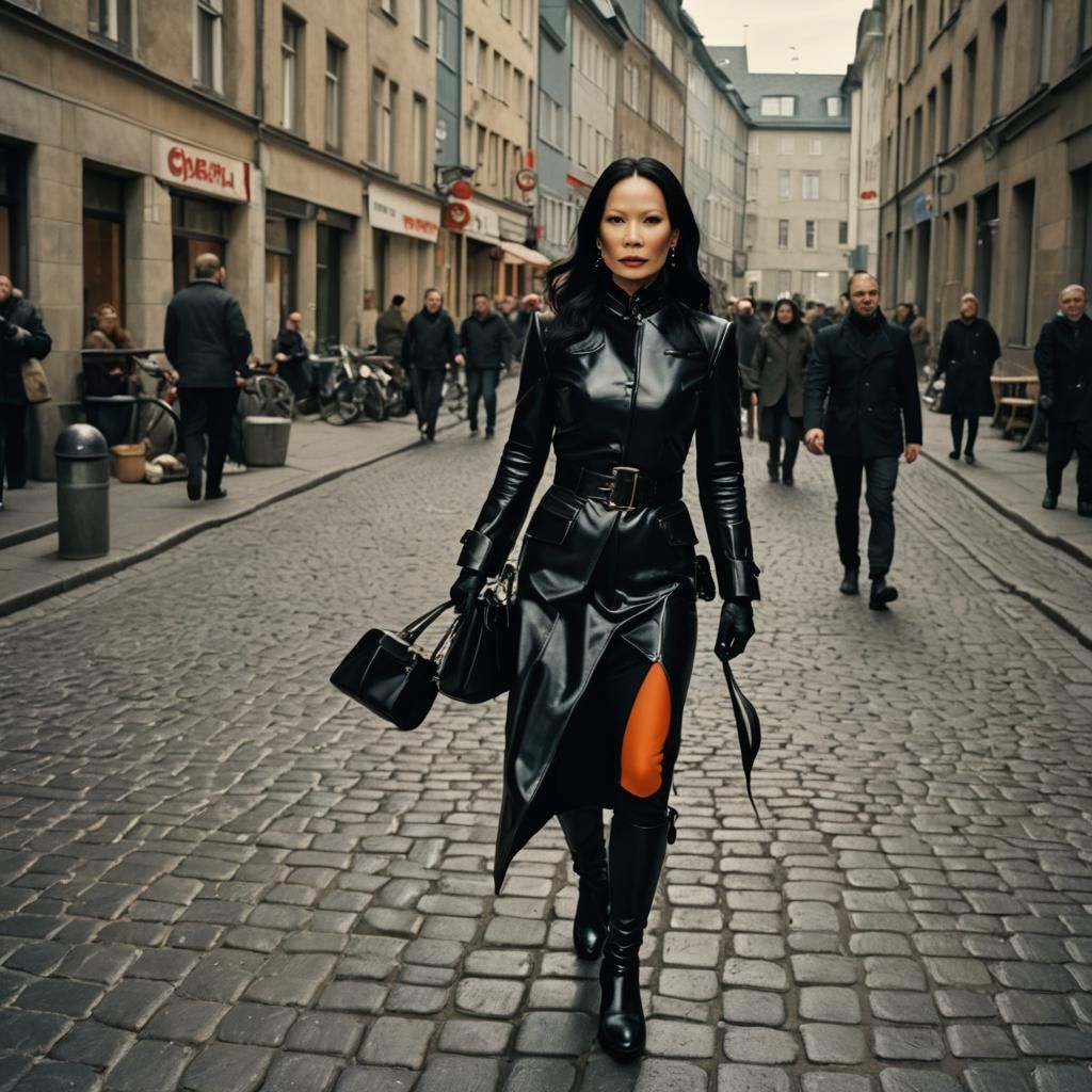 Satanic Queen in Berlin: Cinematic Film Still