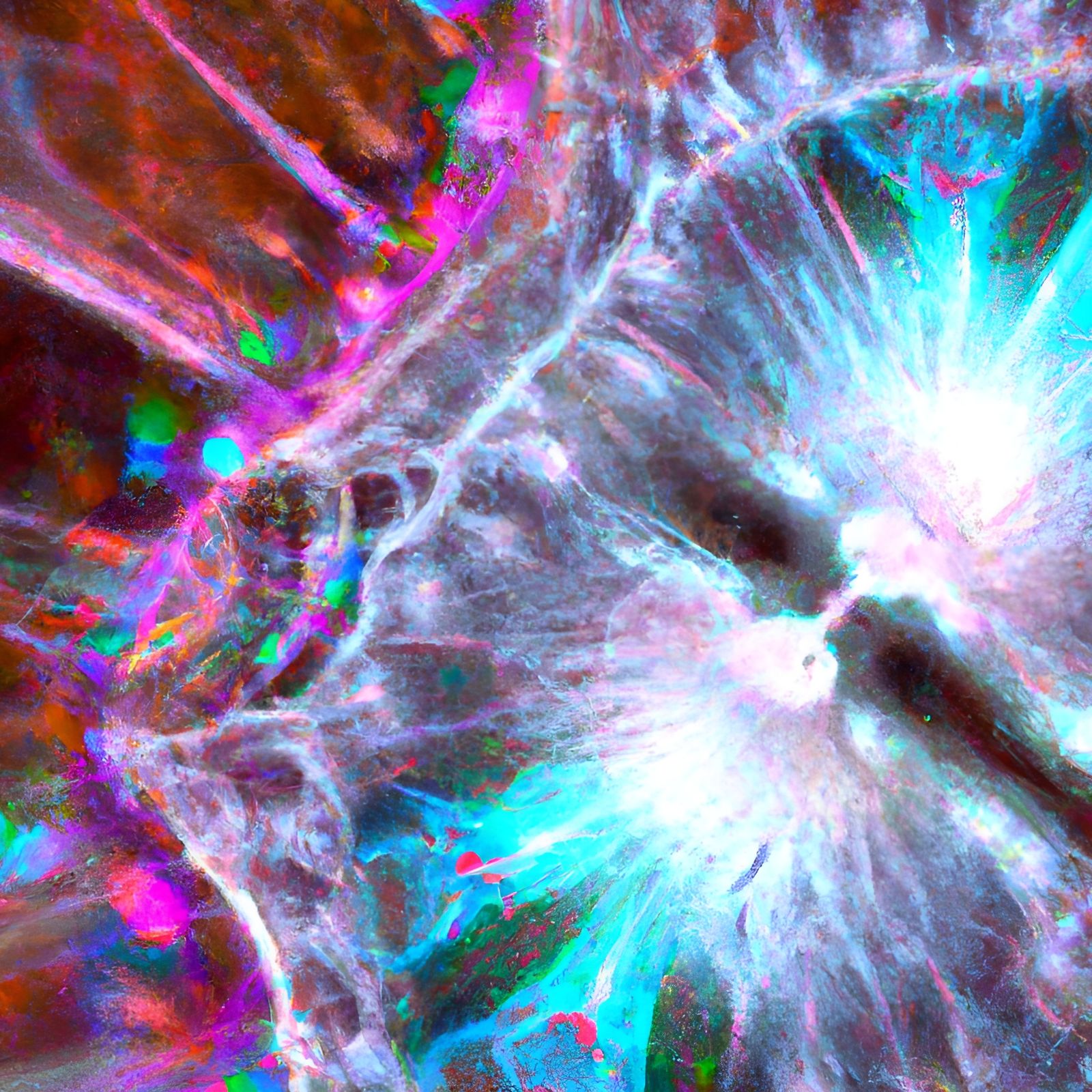 Crystalline Bioluminescent Singer: Hyperrealistic Digital Ar...