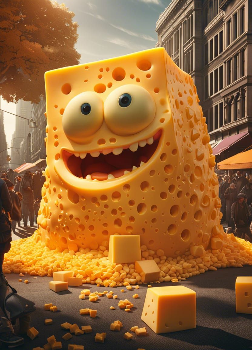 Cheese monster