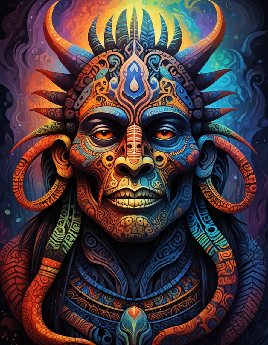 Whiro-te-tipua, Maori god of death, evil and darkness