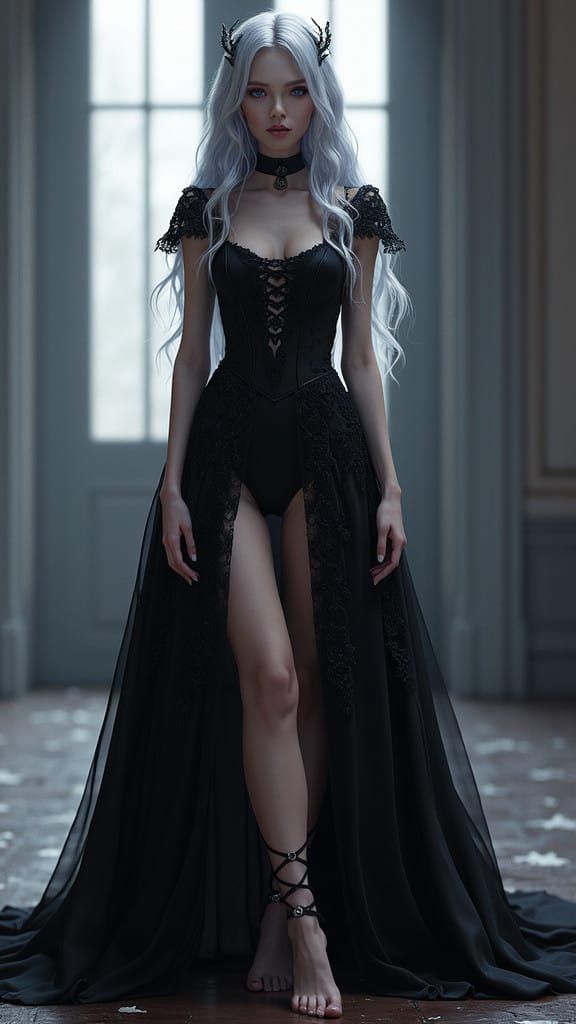 Gothic Princess in Eternal Beauty