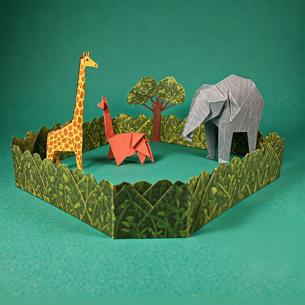 Origami Zoo: A Paper Animal Kingdom