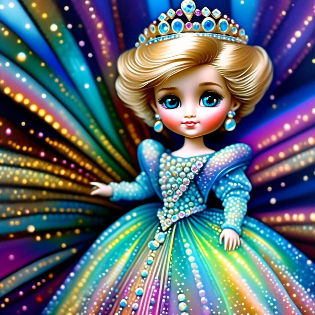 Cute Princess Diana doll