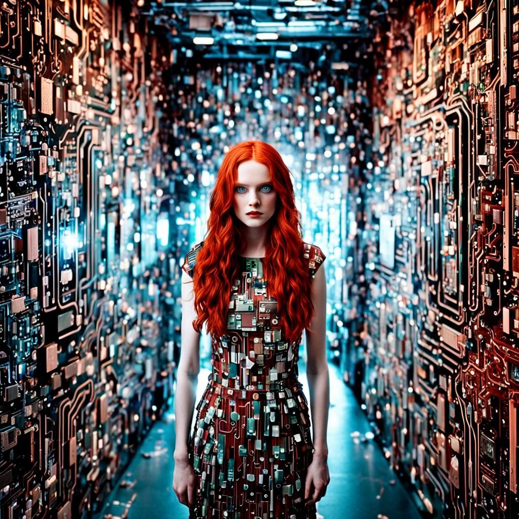 Digital Goddess in a Circuitous Realm