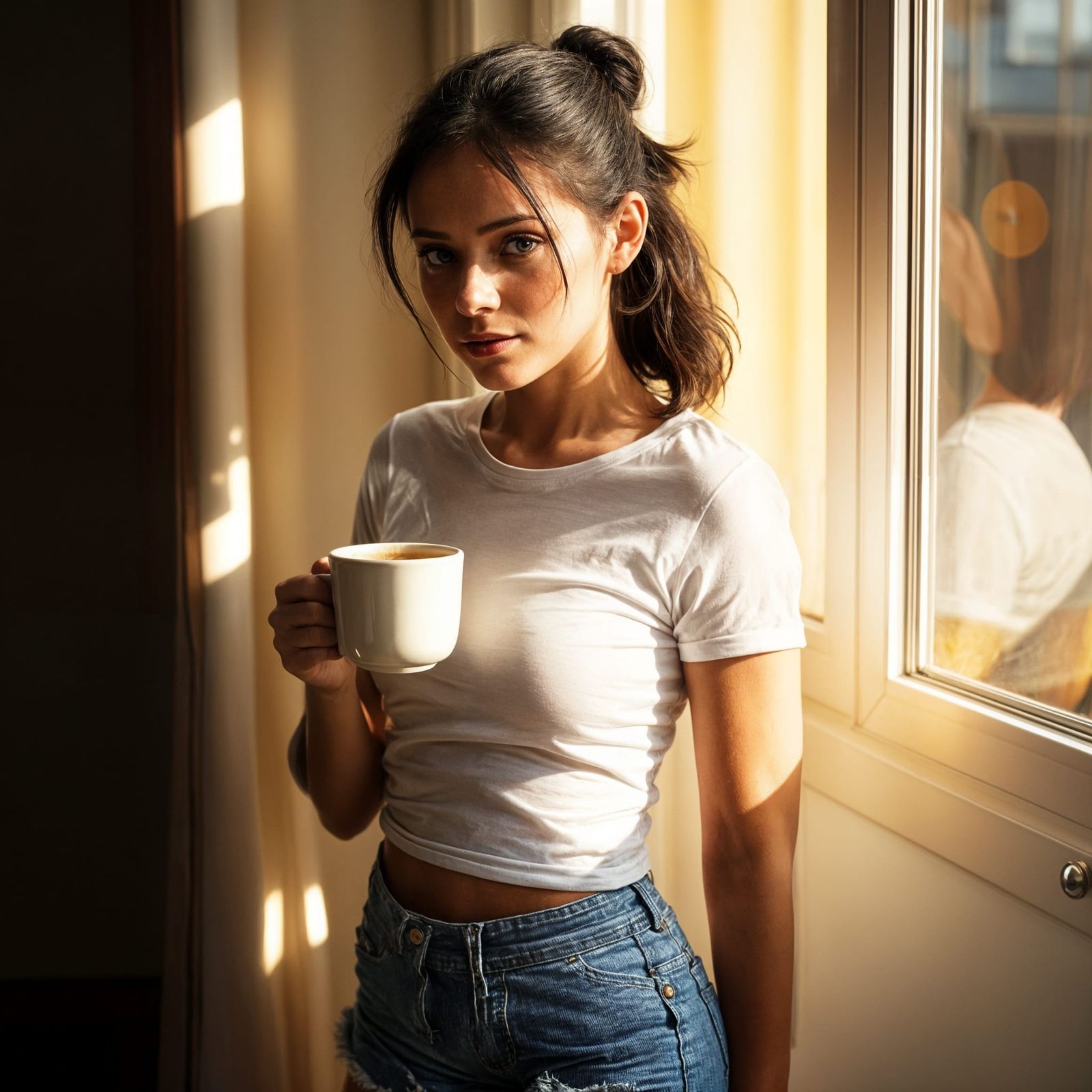 Alys starts a new day.