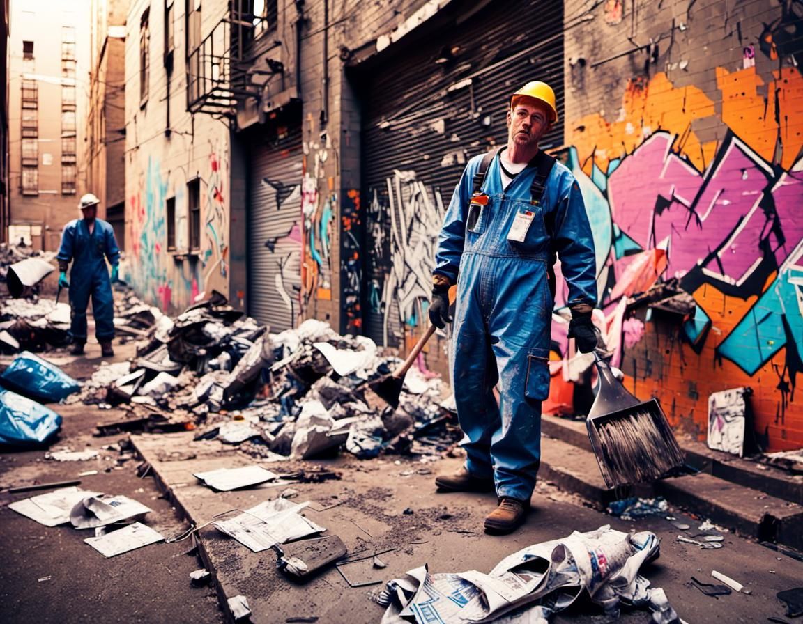 Graffiti Art of Urban Decay and Rebellion