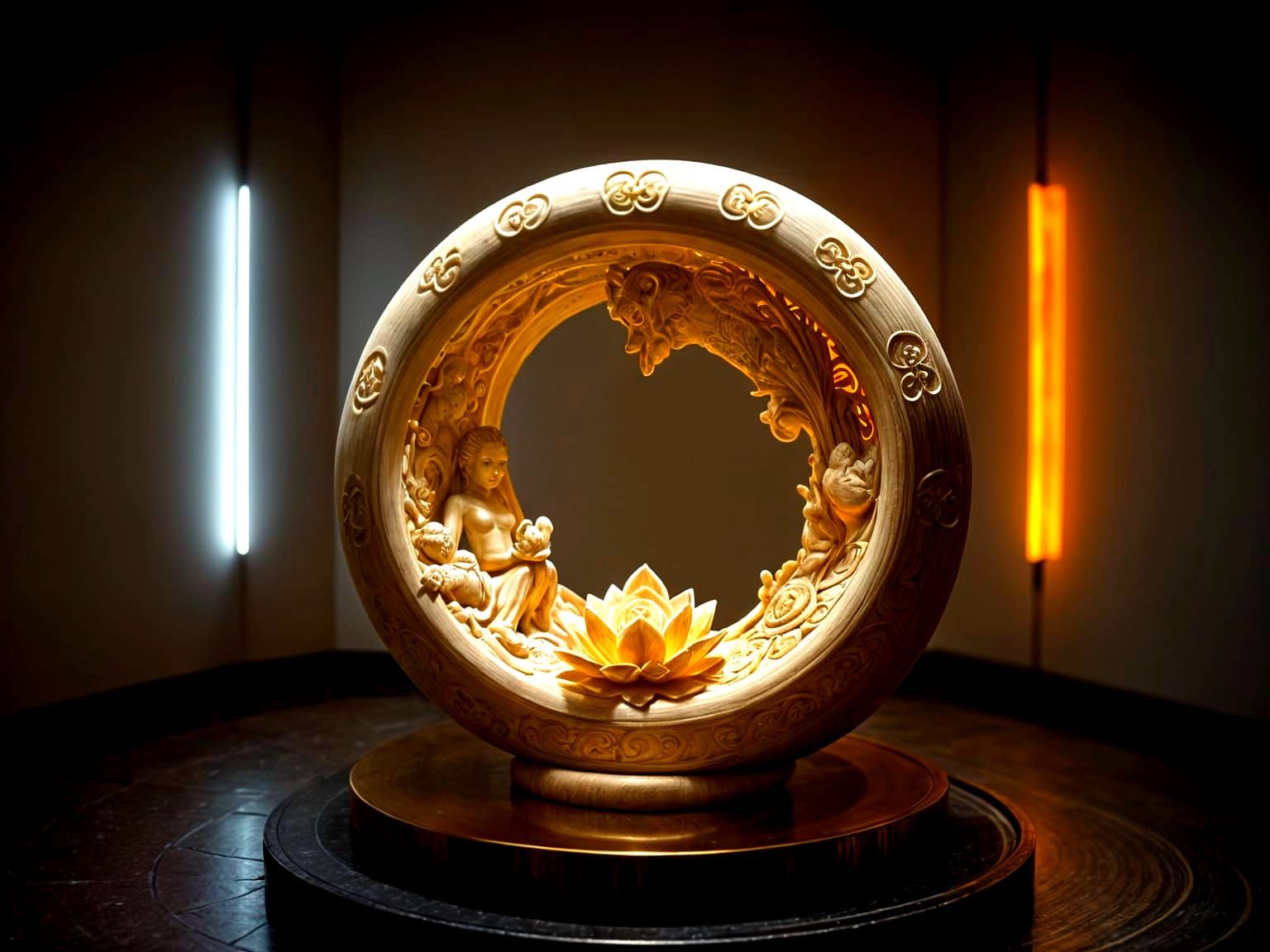 Samsara Soap Sculpture: Cycle of Life in Art