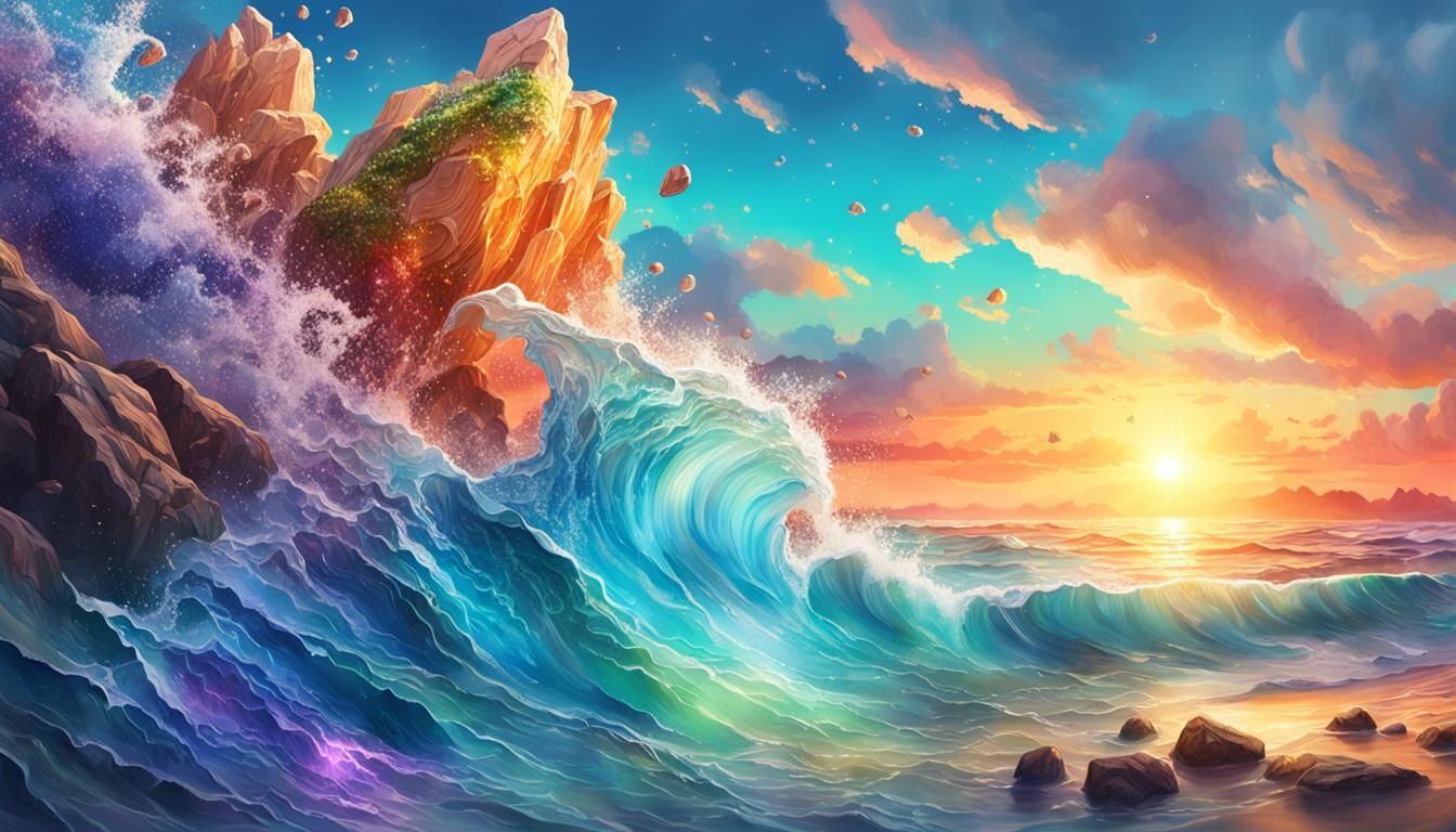 Fantasy Crystal Beach & Sea