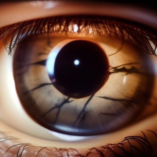 Realistic Dragon's Eye with Slit Pupil