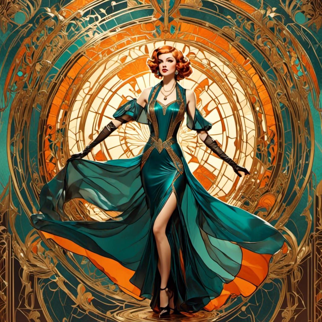 Anna Kendrick in 1920s Art Deco New York