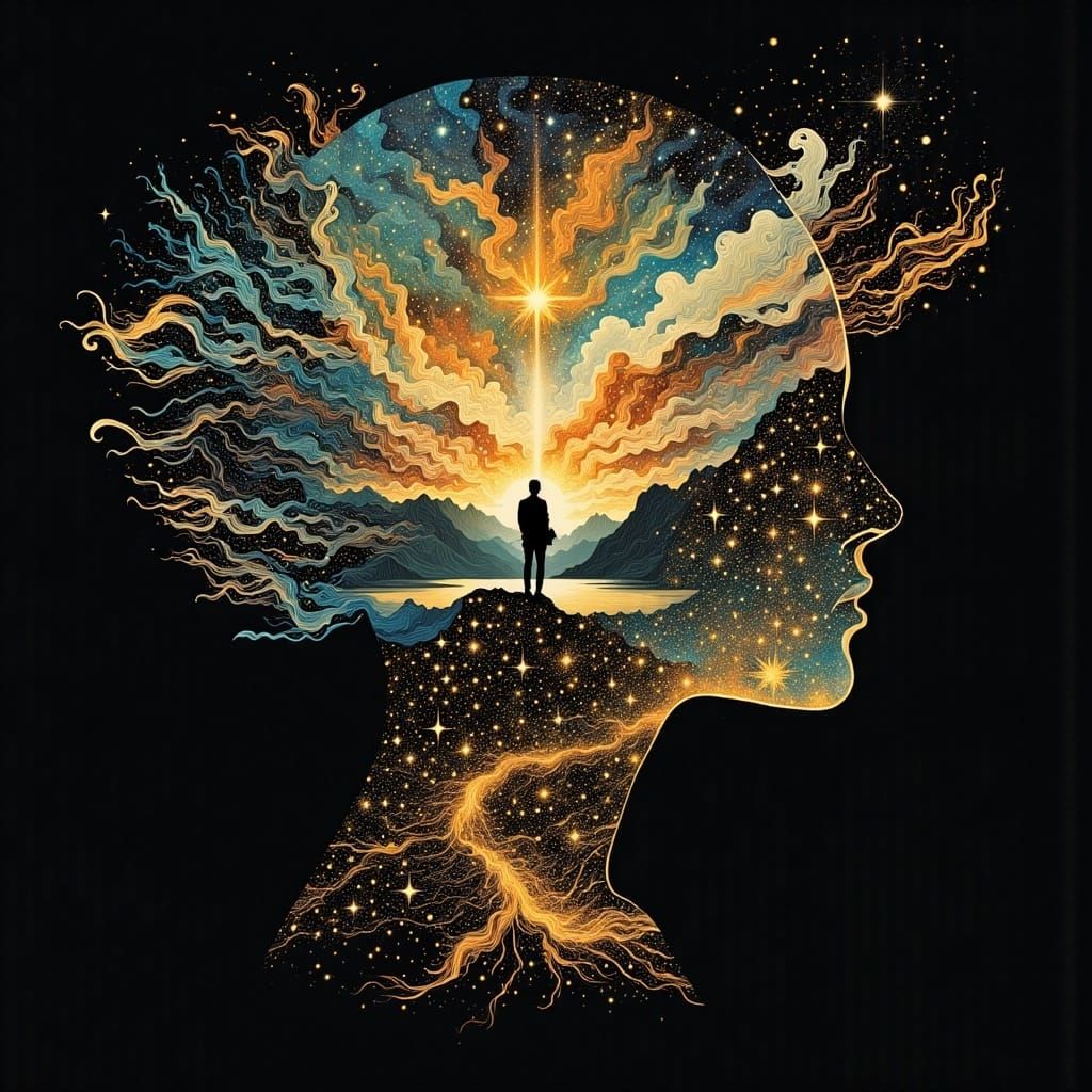 Holographic Souls Double Exposure