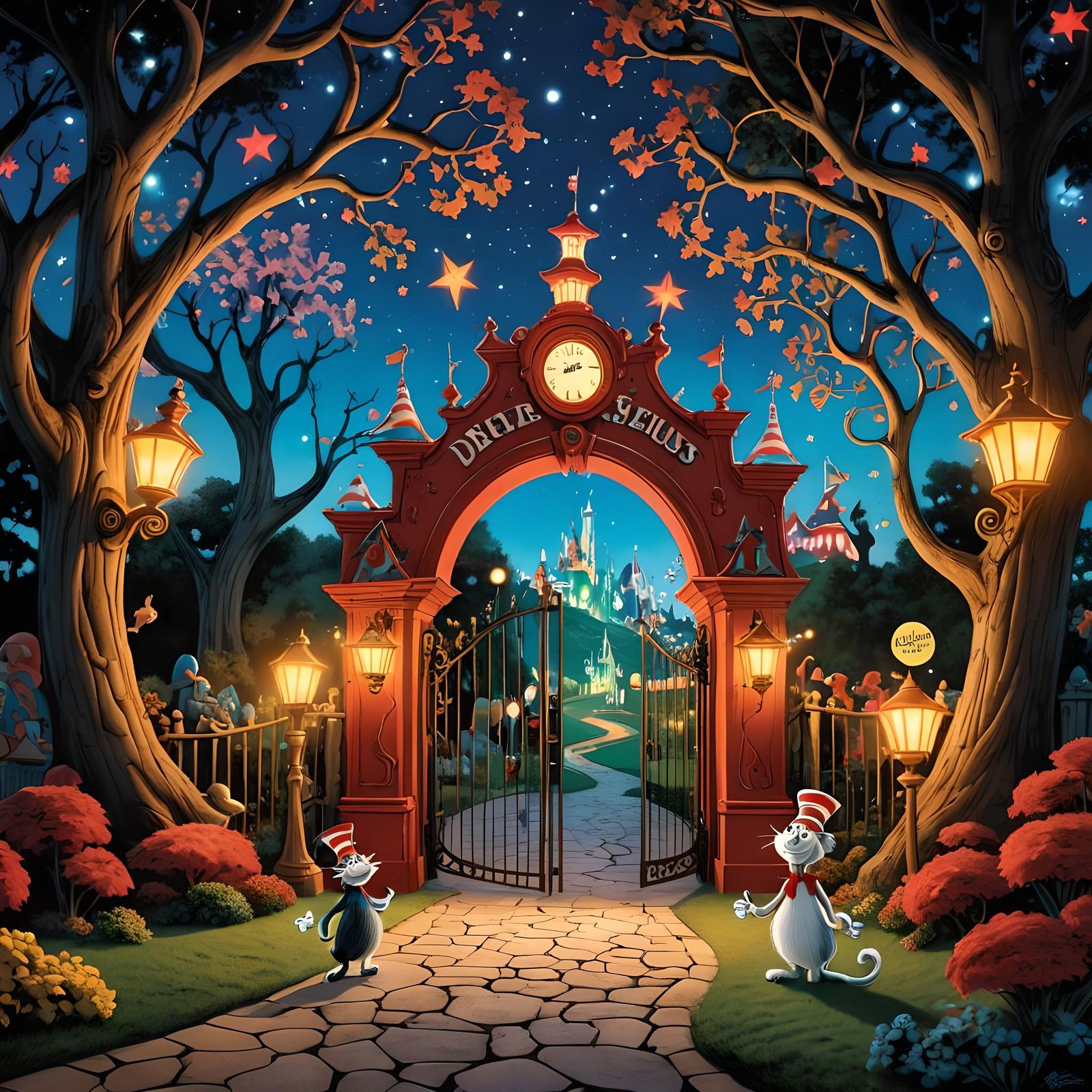 Seuss-Inspired Fantasyland Gateway