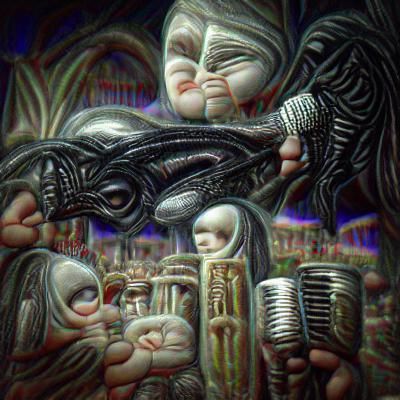 Dark Music Festival: H.R. Giger Art Deco